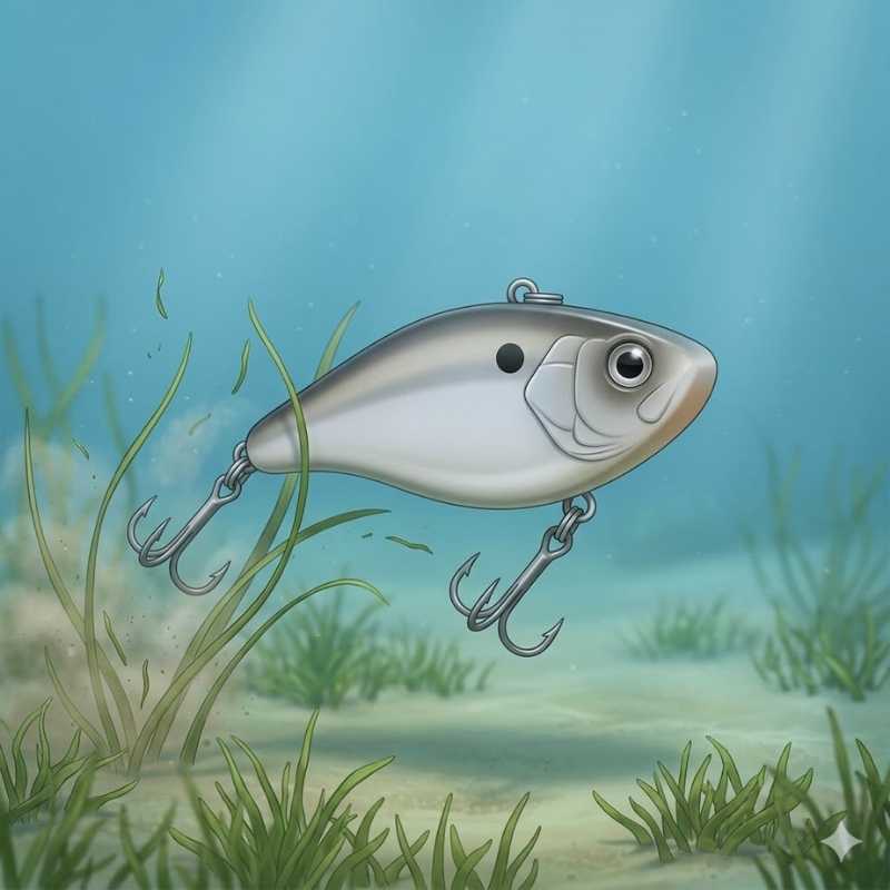 Strike King Red Eye Shad lipless crankbait lure for bass fishing
