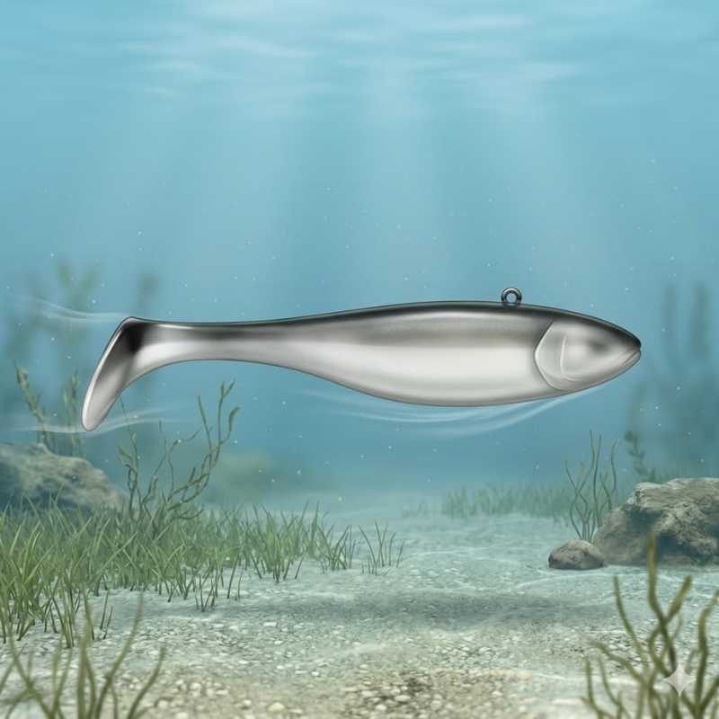 Keitech Swing Impact FAT paddle-tail swimbait lure for bass fishing