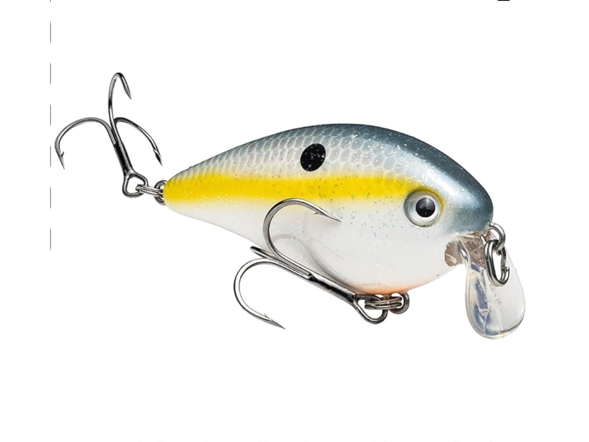 Strike King KVD 1.5 squarebill crankbait lure for bass fishing