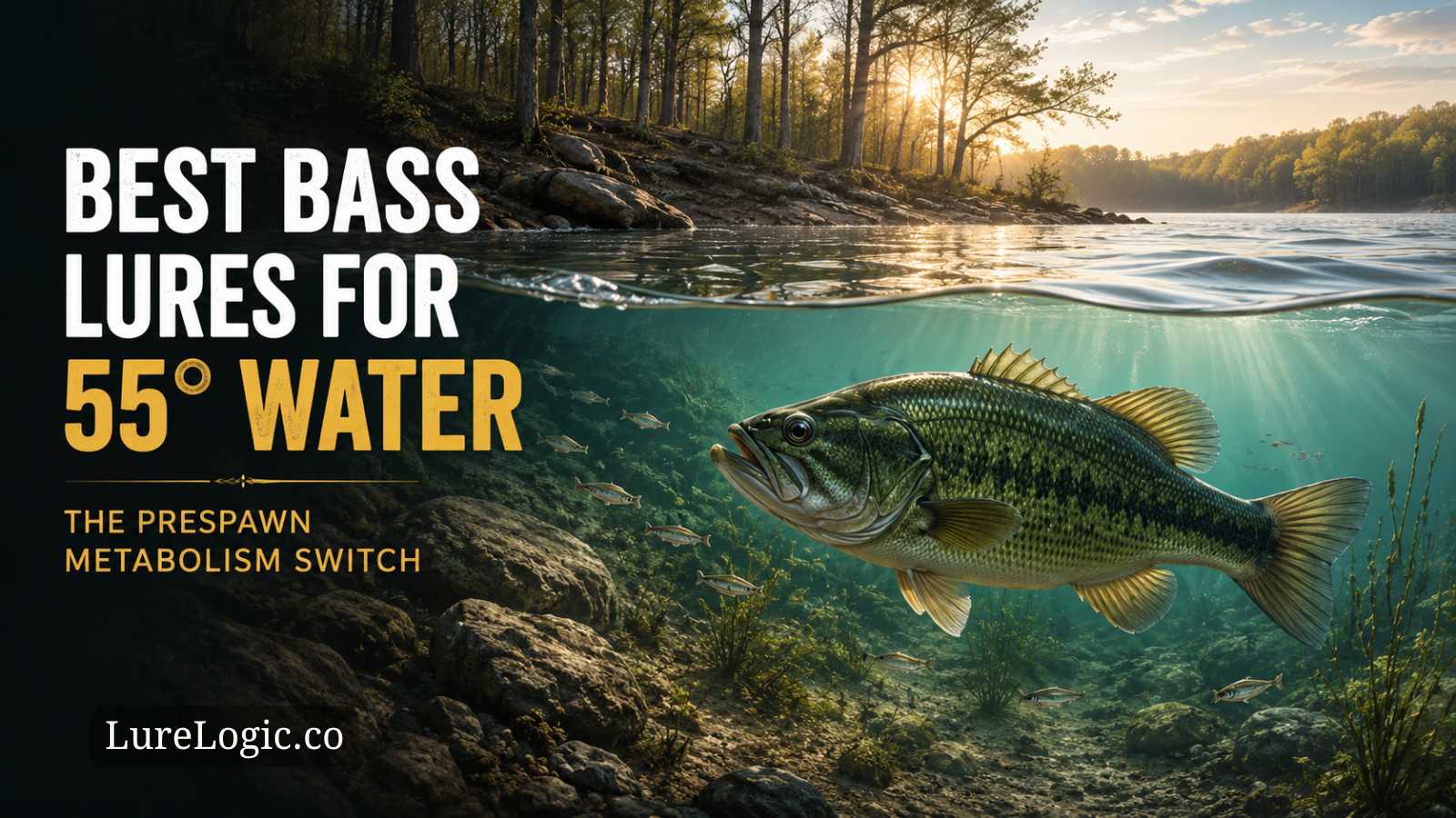 Best Bass Lures for 55 Degree Water