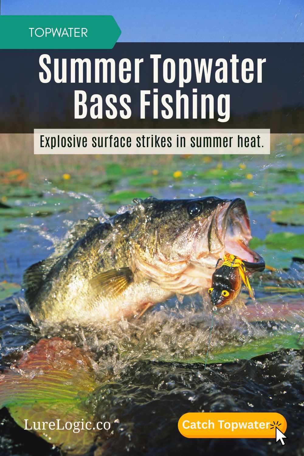 Summer topwater bass fishing guide